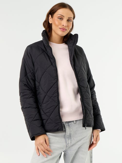 Blouson matelassé et déperlant - Kiabi Blouson matelassé et déperlant - Kiabi