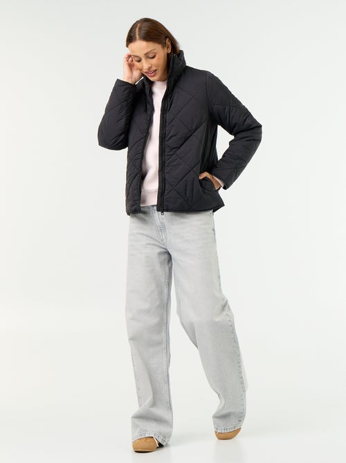 Blouson matelassé et déperlant - Kiabi Blouson matelassé et déperlant - Kiabi