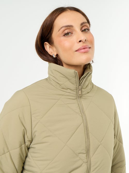 Blouson matelassé et déperlant - Kiabi Blouson matelassé et déperlant - Kiabi