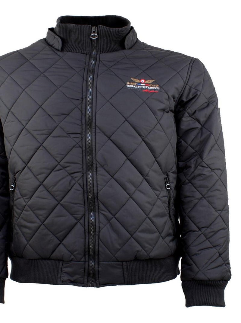 Blouson matelassé garçon ECORTO - HARRY KAYN Noir Noir - Kiabi