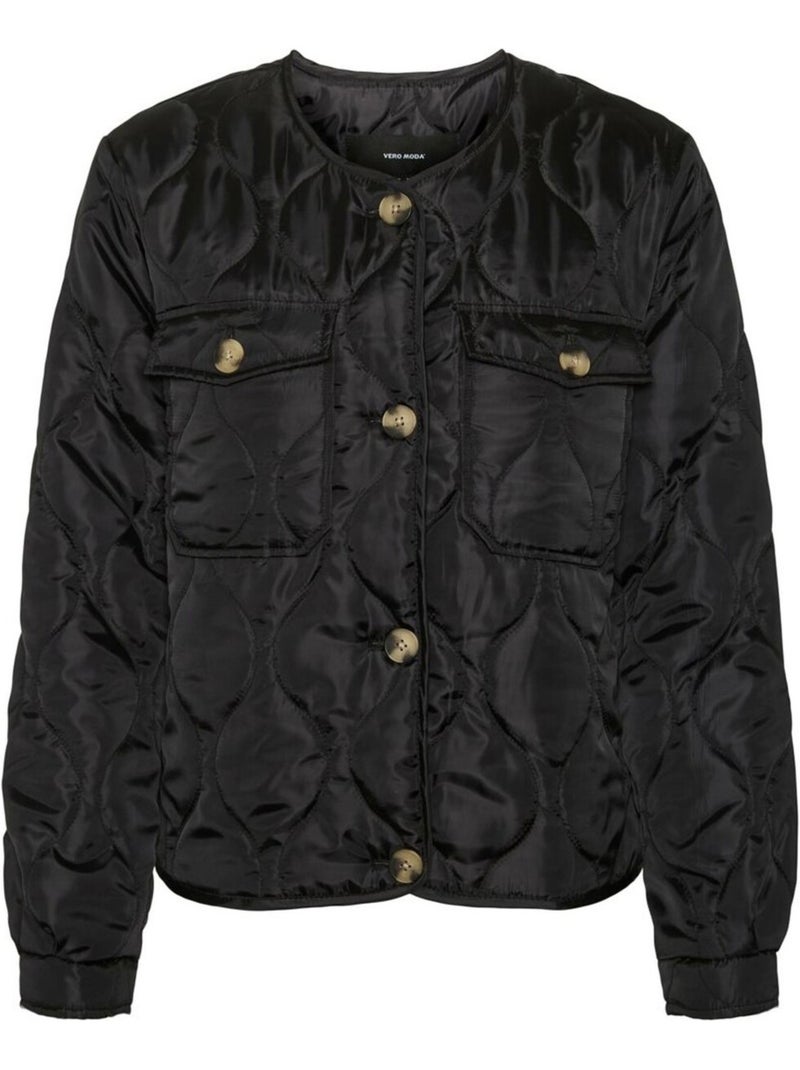 Blouson matelassé Vero Moda Noir Noir - Kiabi