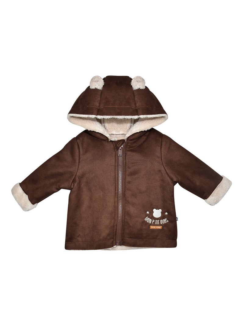 BLOUSON MAURY Marron - Kiabi