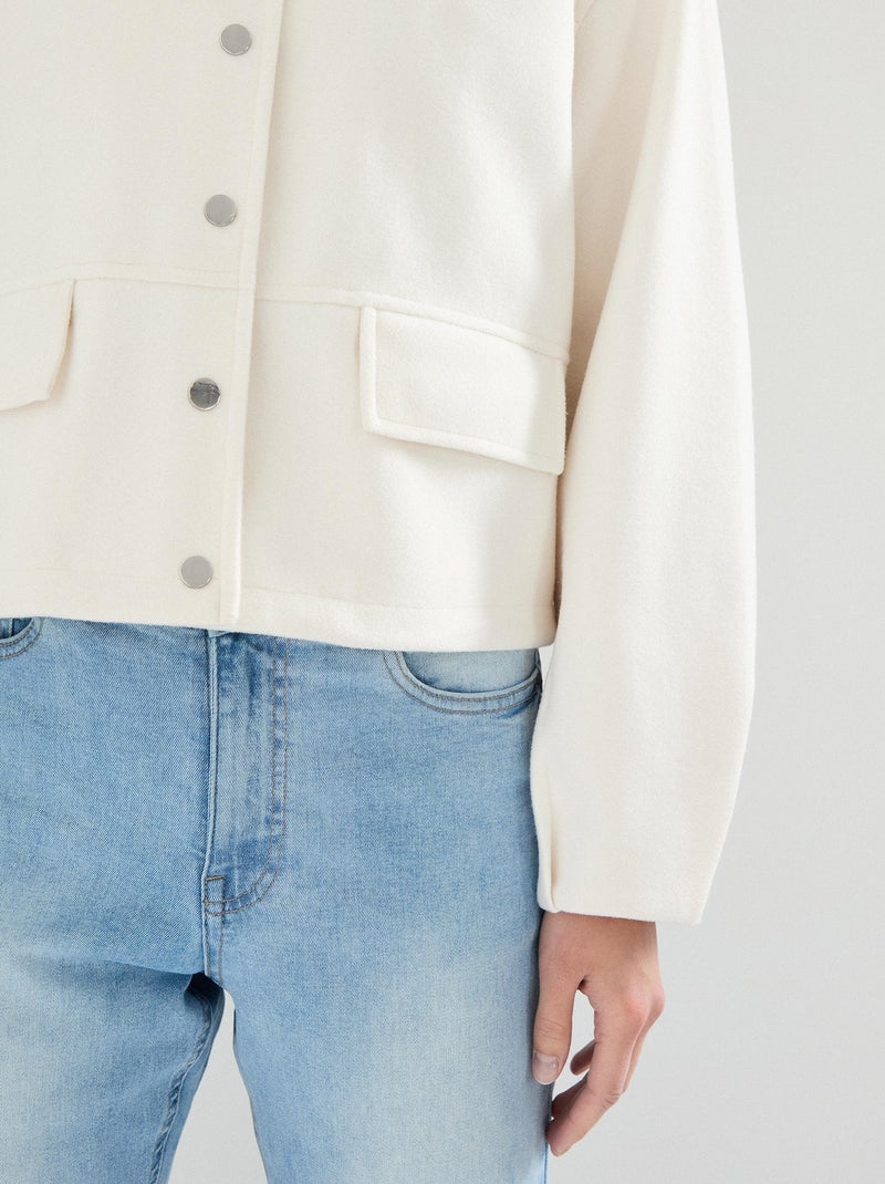 Blouson, MO Fashion Blanc - Kiabi