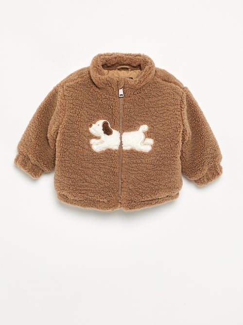 Blouson moutonné - Kiabi
