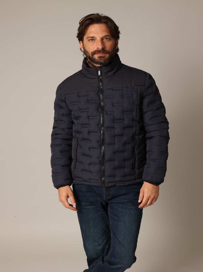 Blouson NICK Bleu nuit - Kiabi