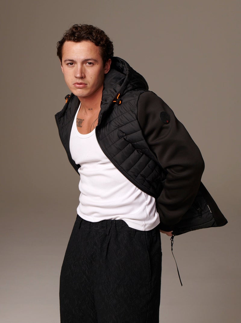 Blouson Noir Cant Antartica Redskins Noir Noir - Kiabi