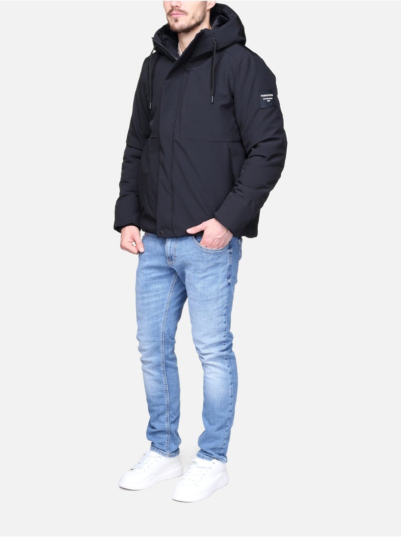 Blouson Paragoose à capuche Noir - Kiabi
