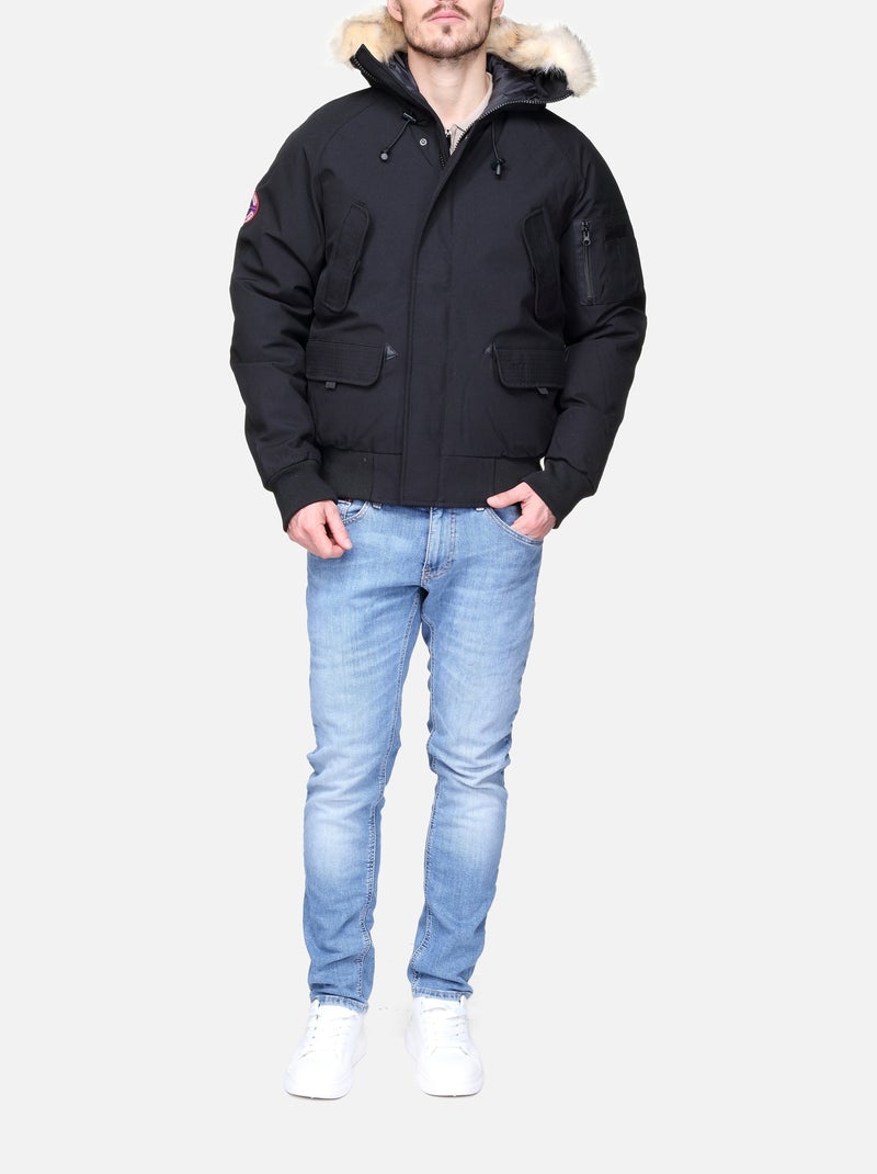 Blouson Paragoose à capuche Noir - Kiabi