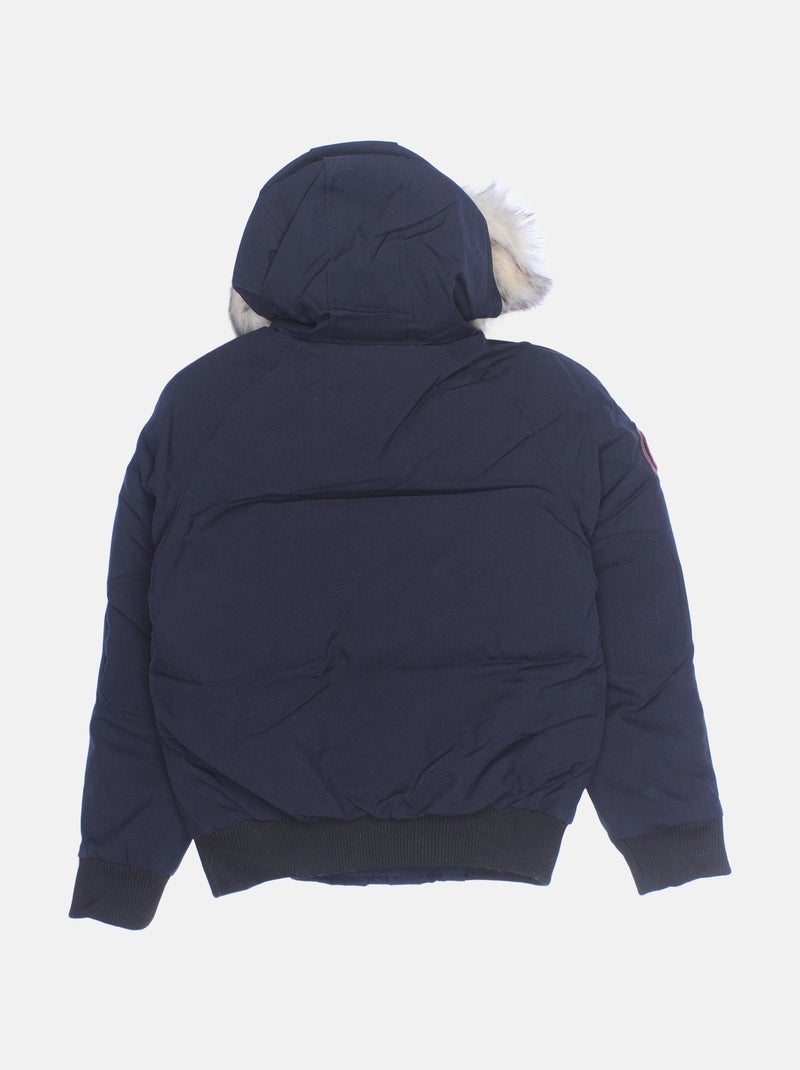 Blouson Paragoose Fourrure amovible Bleu foncé - Kiabi