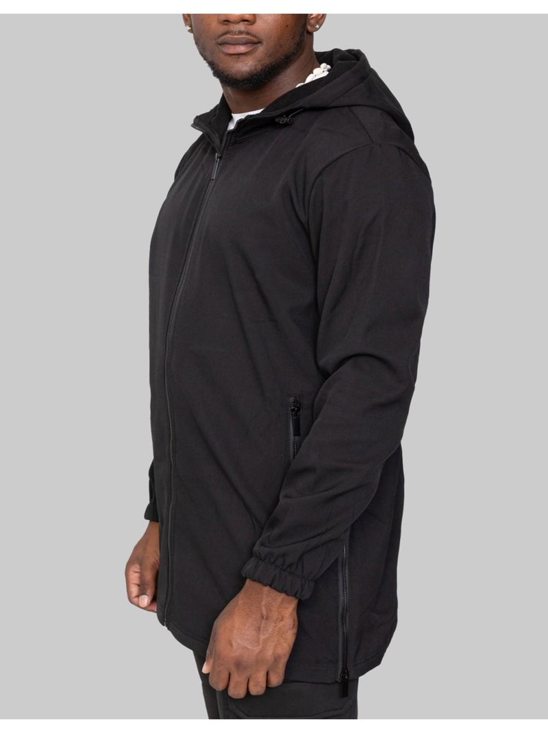 Blouson Parka Kebello Noir Noir - Kiabi