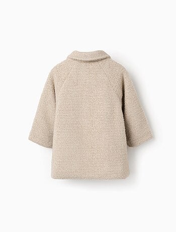 Blouson Pelucheux avec Boutons