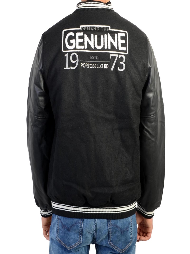 Blouson Pepe Jeans Enfant Riley JR Black Noir - Kiabi