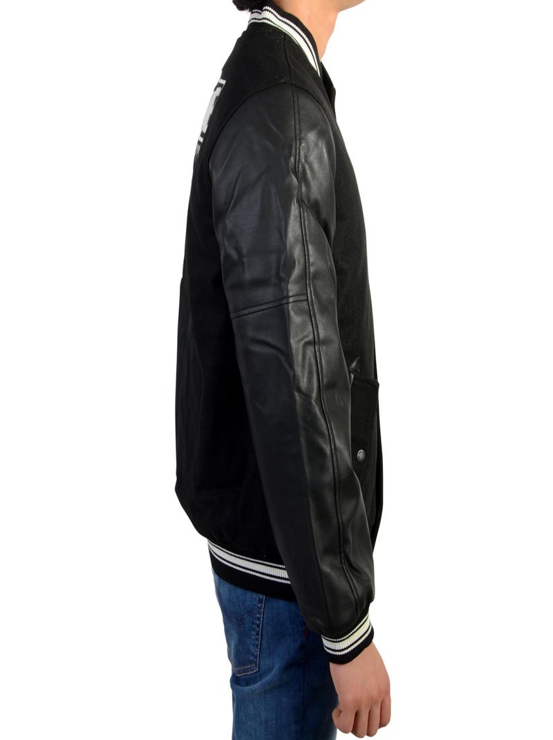 Blouson Pepe Jeans Enfant Riley JR Black Noir - Kiabi
