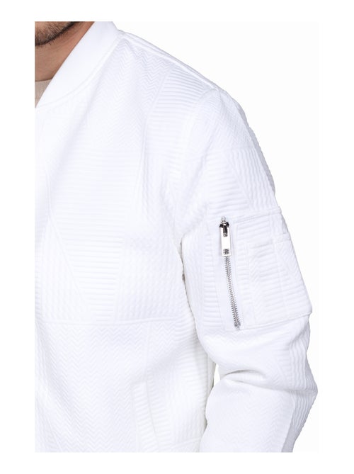 Blouson piqué uni - Kiabi
