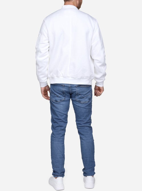 Blouson piqué uni - Kiabi