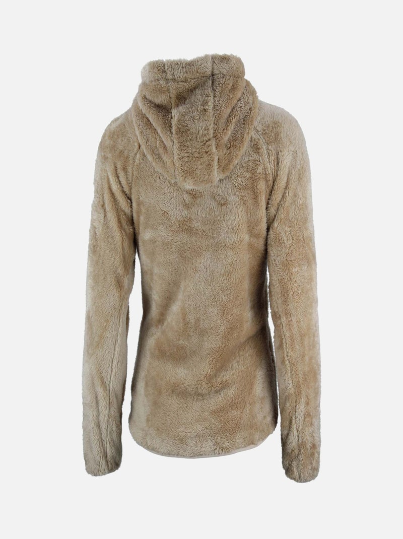 Blouson polaire à capuche   ALANZO - PEAK MOUNTAIN Beige - Kiabi