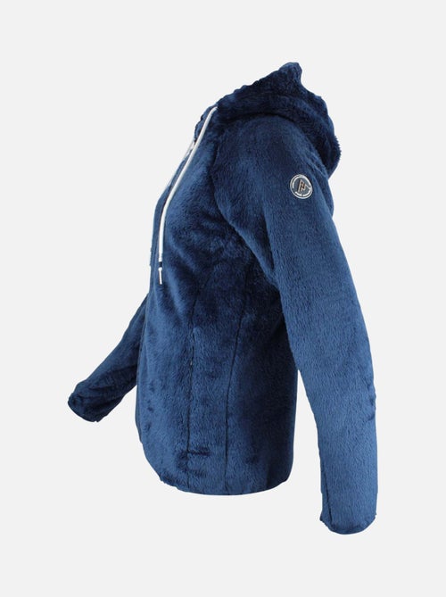 Blouson polaire à capuche   ALANZO - PEAK MOUNTAIN - Kiabi