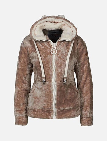 Blouson polaire à capuche ARELI - DEGRE CELSIUS