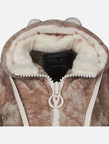 Blouson polaire à capuche ARELI - DEGRE CELSIUS