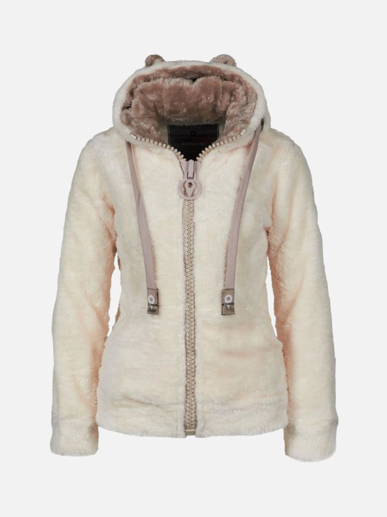 Haut à Capuche Femme Doublé Polaire Taille 10 F&F - Occasion En Bon état - Gris Et Confortable