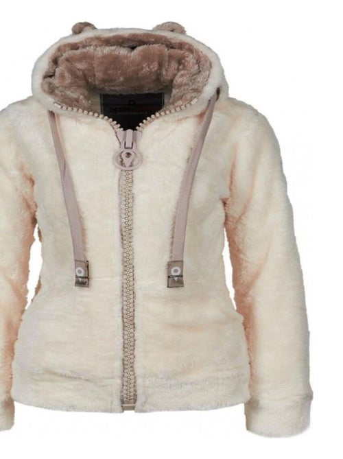 Blouson polaire à capuche femme ARELI - Kiabi