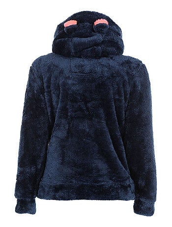 Blouson polaire à capuche fille FARELI - DEGRE CELSIUS