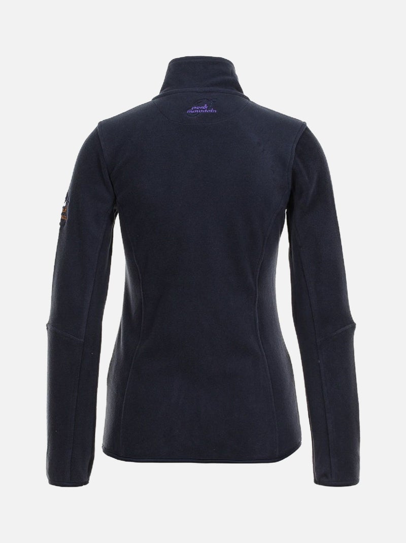 Blouson polaire   ACALON - PEAK MOUNTAIN Bleu marine - Kiabi