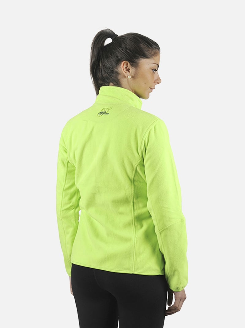 Blouson polaire   ACALON - PEAK MOUNTAIN Vert anis - Kiabi