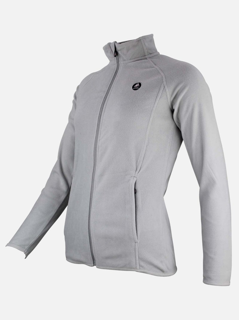 Blouson polaire   ACALONO - PEAK MOUNTAIN Gris - Kiabi