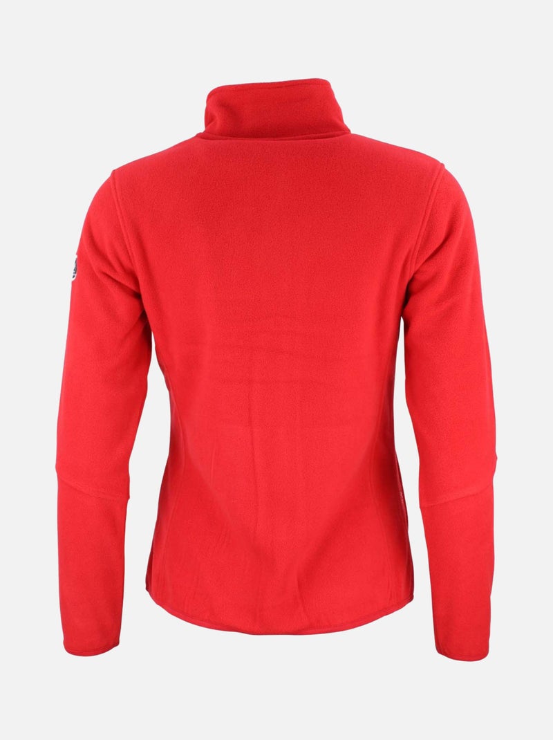 Blouson polaire   ACALONO - PEAK MOUNTAIN Rouge - Kiabi