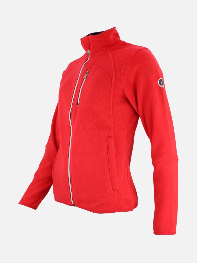 Blouson polaire   ACALONO - PEAK MOUNTAIN Rouge - Kiabi