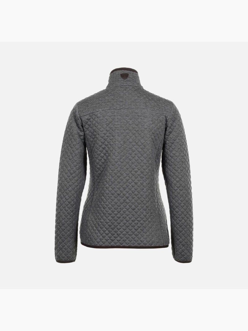 Blouson polaire   ACAMFULL - PEAK MOUNTAIN Gris - Kiabi