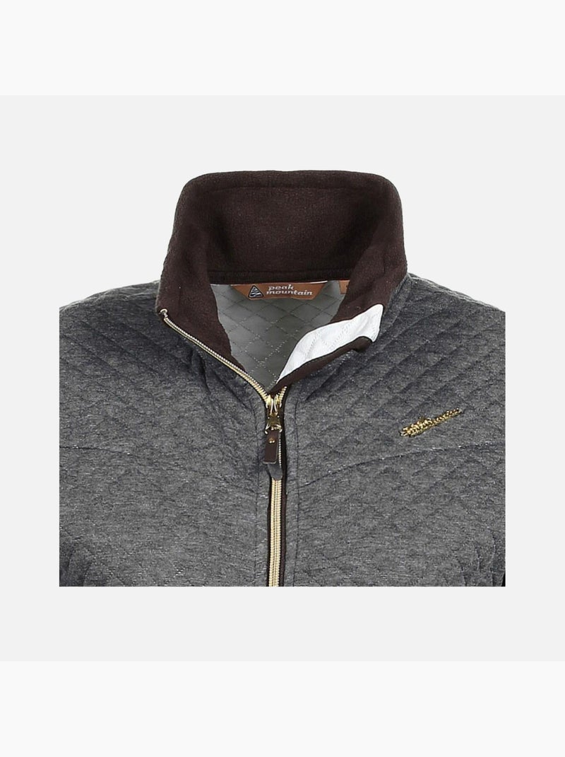 Blouson polaire   ACAMFULL - PEAK MOUNTAIN Gris - Kiabi