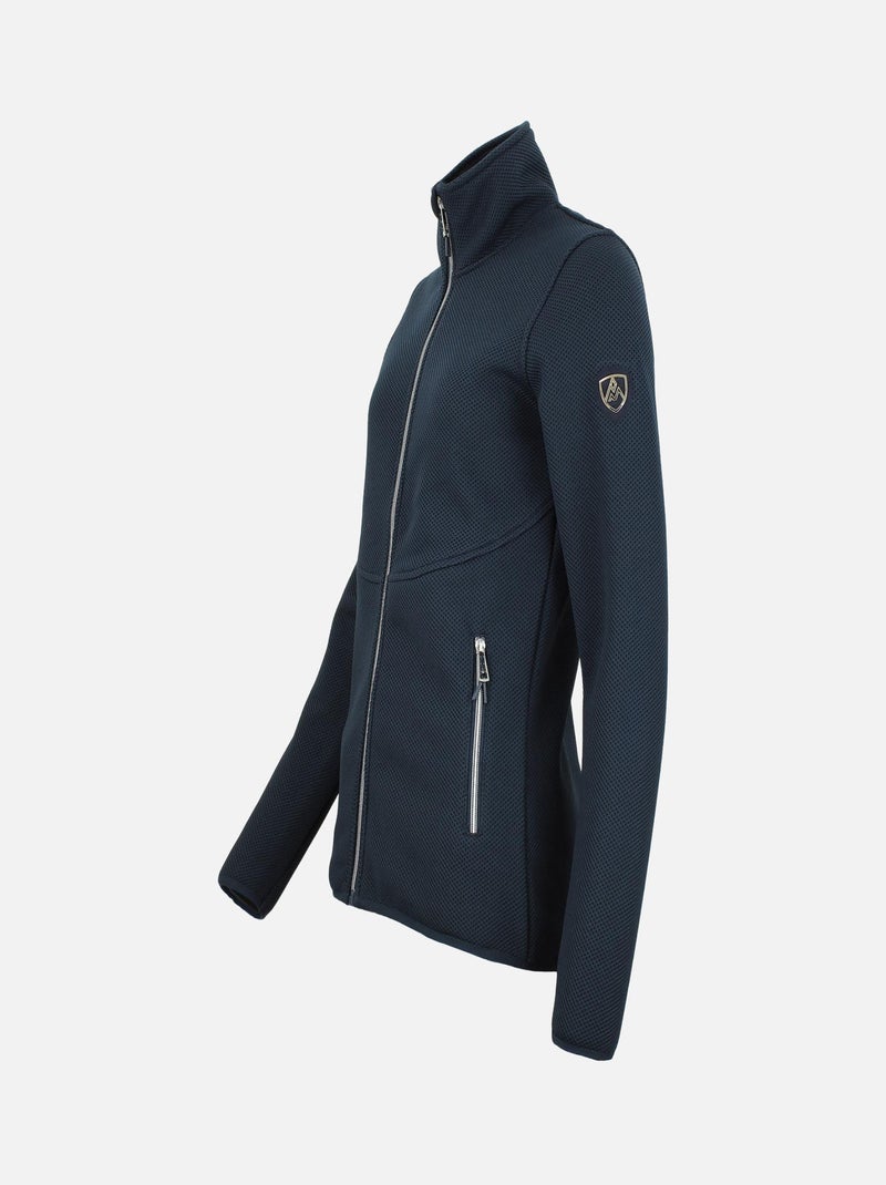 Blouson polaire   ACAPRI - PEAK MOUNTAIN Bleu marine - Kiabi