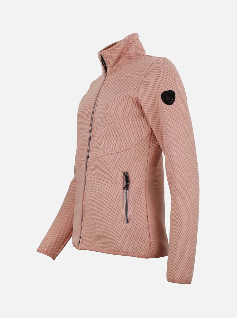 Blouson polaire   ACAPRI - PEAK MOUNTAIN Rose - Kiabi
