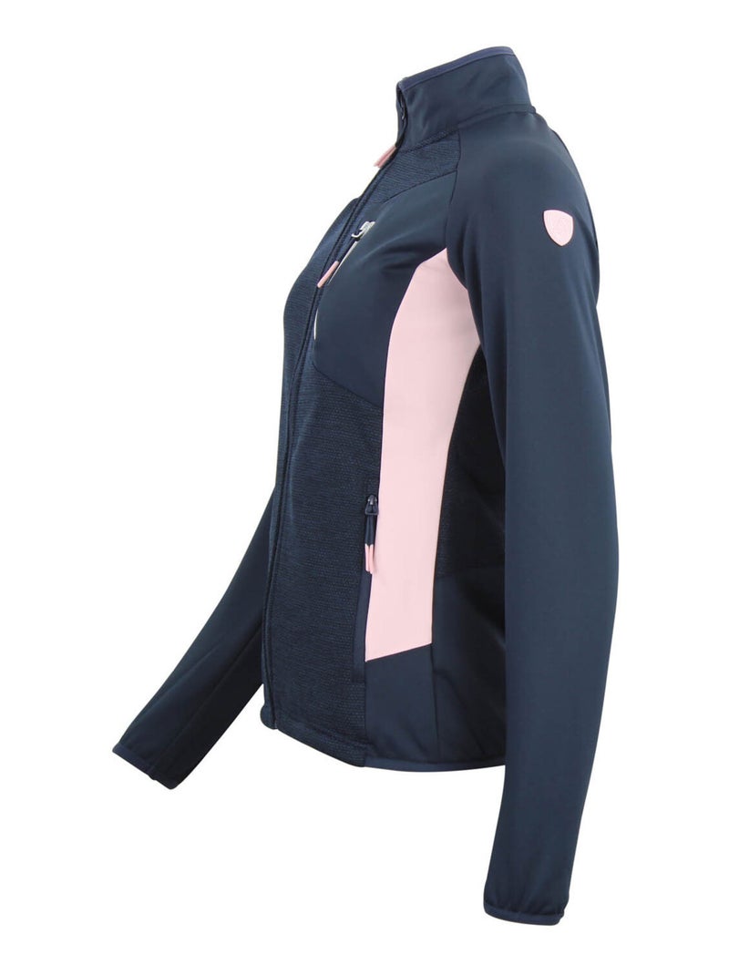 Blouson polaire ACERIN - PEAK MOUNTAIN Bleu marine - Kiabi