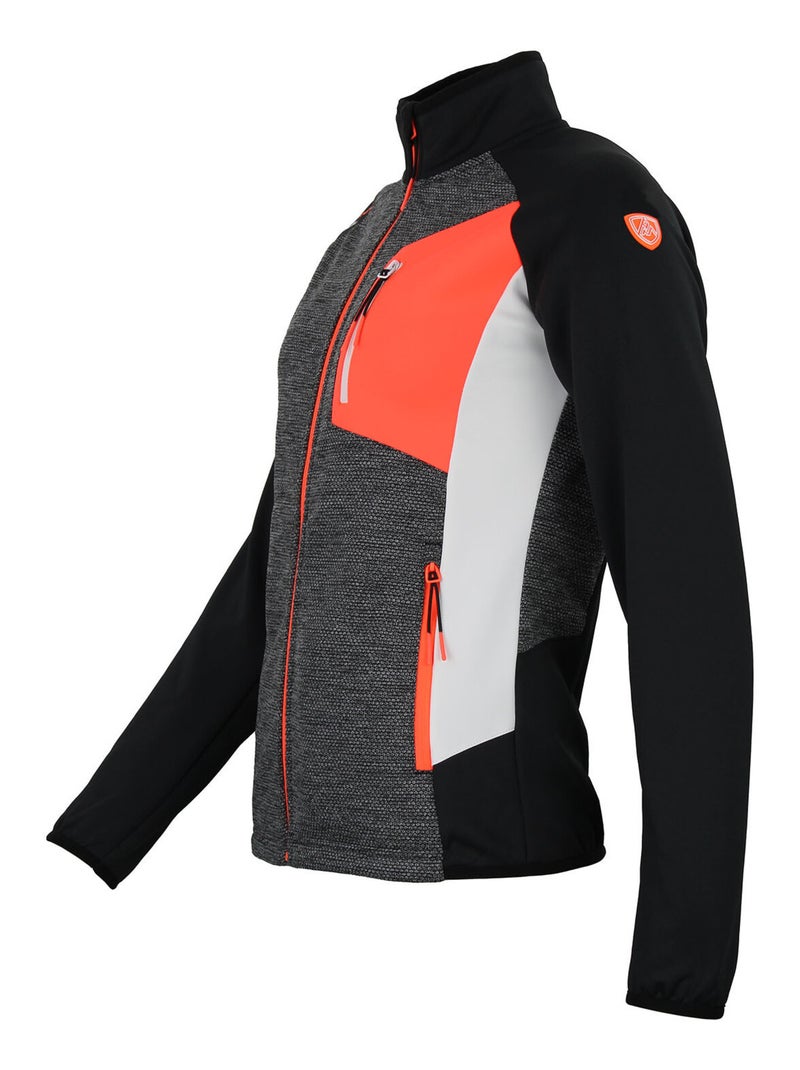 Blouson polaire ACERIN - PEAK MOUNTAIN Noir Noir - Kiabi