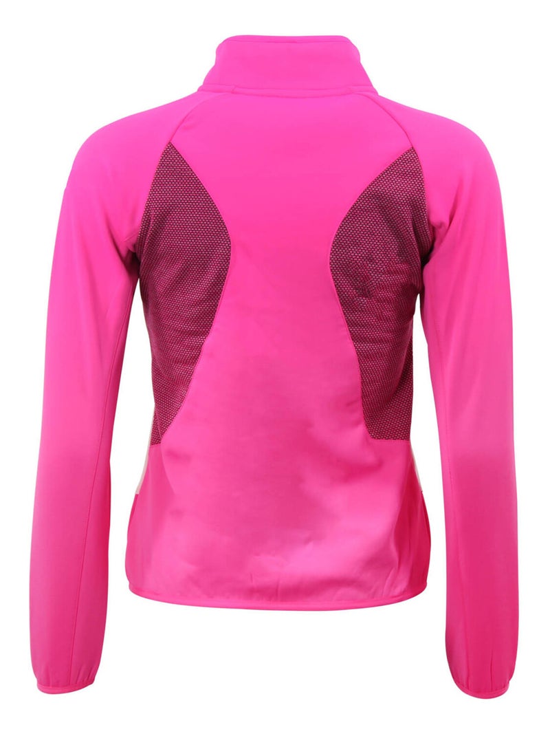 Blouson polaire ACERIN - PEAK MOUNTAIN Rose fushia - Kiabi