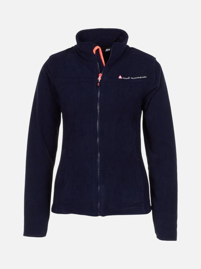 Blouson polaire   ACESARE - PEAK MOUNTAIN Bleu marine - Kiabi