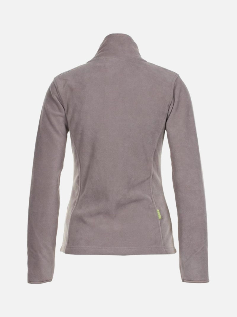Blouson polaire   ACESARE - PEAK MOUNTAIN Gris taupe - Kiabi