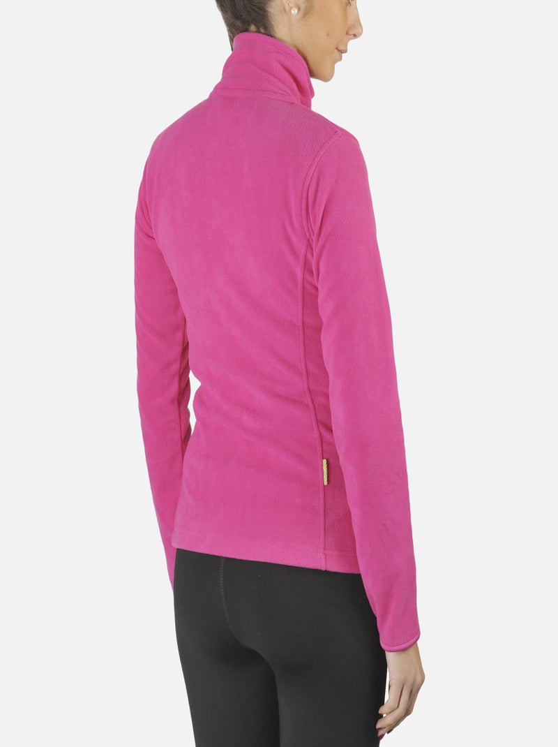 Blouson polaire   ACESARE - PEAK MOUNTAIN Rose fushia - Kiabi