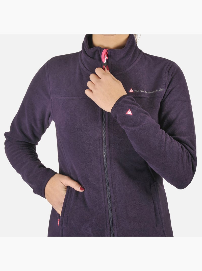 Blouson polaire   ACESARE - PEAK MOUNTAIN Violet - Kiabi