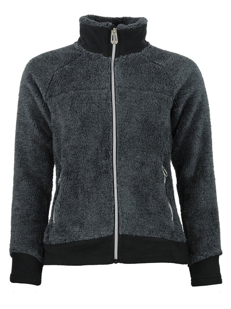 Blouson polaire   ACHEF - PEAK MOUNTAIN gris anthracite - Kiabi