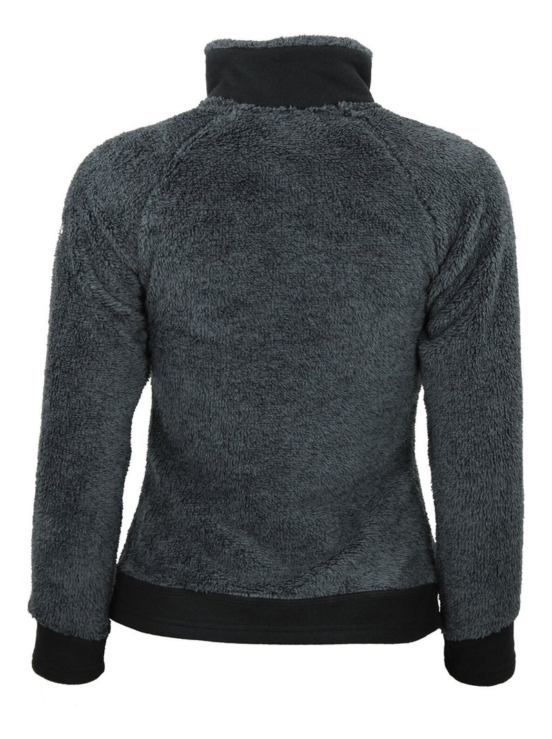 Blouson polaire   ACHEF - PEAK MOUNTAIN gris anthracite - Kiabi