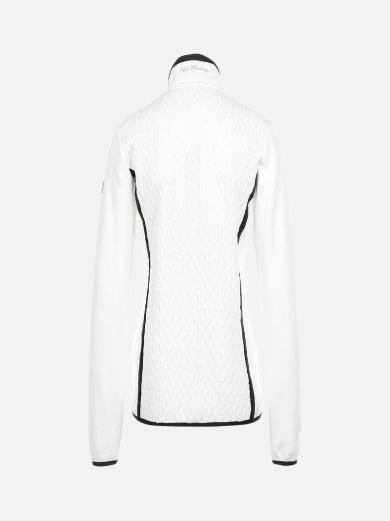Blouson polaire   ACLAUDIA - PEAK MOUNTAIN Blanc - Kiabi