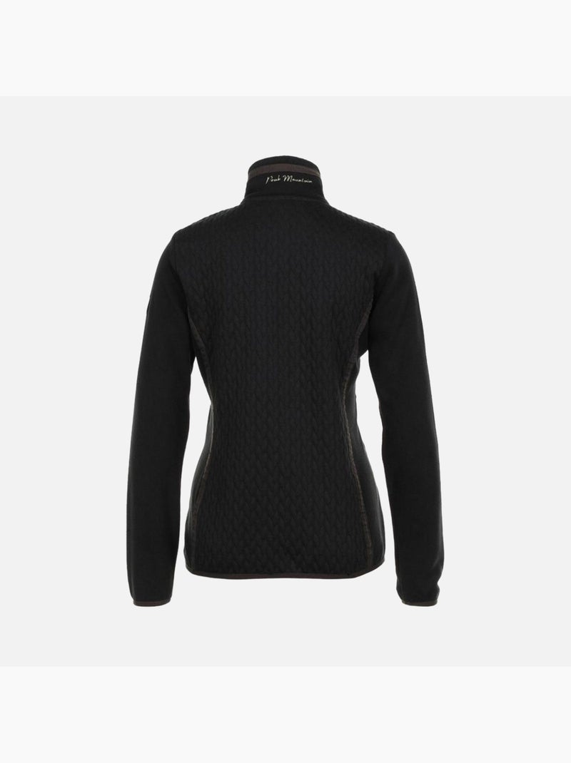 Blouson polaire   ACLAUDIA - PEAK MOUNTAIN Noir Noir - Kiabi