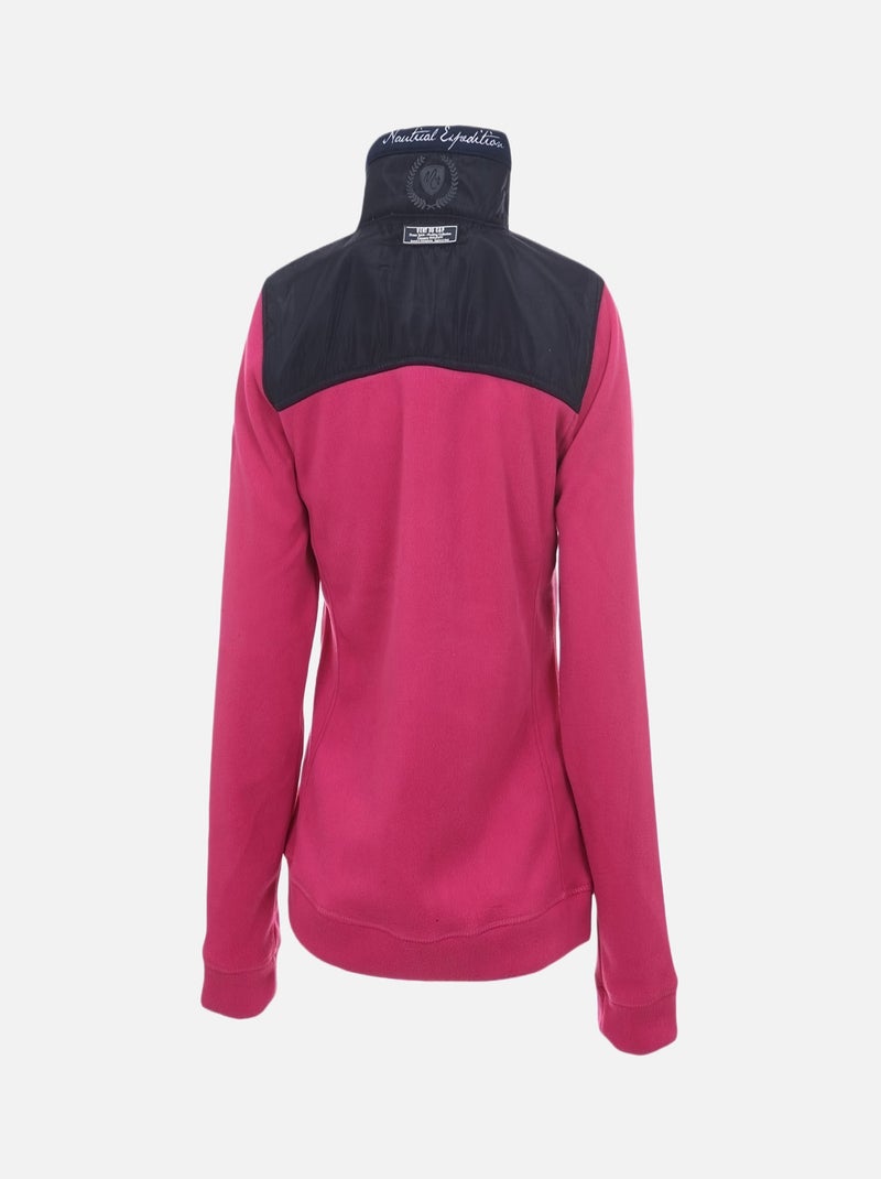 Blouson polaire   ACORTEL - VENT DU CAP Rose fushia - Kiabi