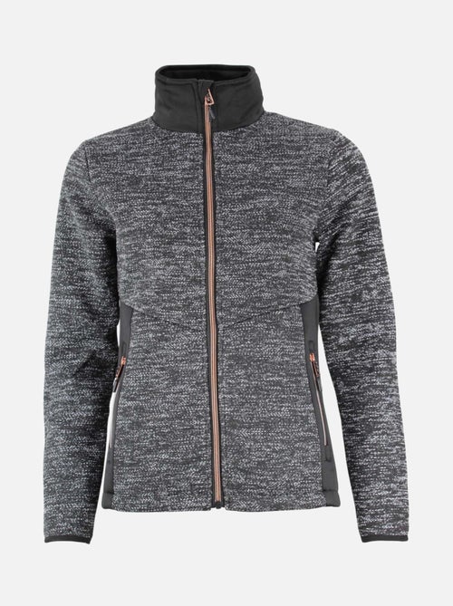 Blouson polaire   ACREST - PEAK MOUNTAIN - Kiabi