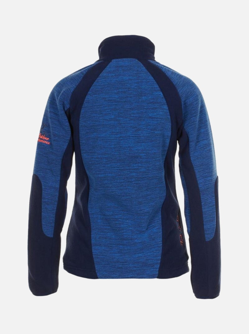 Blouson polaire   ACUT - PEAK MOUNTAIN Bleu - Kiabi