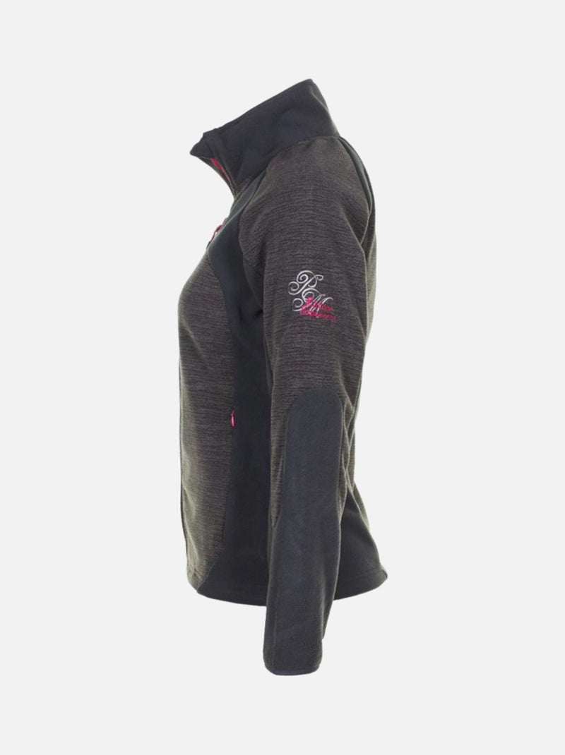 Blouson polaire   ACUT - PEAK MOUNTAIN Gris - Kiabi